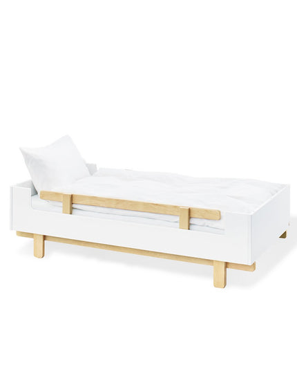 Startset 'Boks' extra breed
2 delen: ledikant, extra brede commode