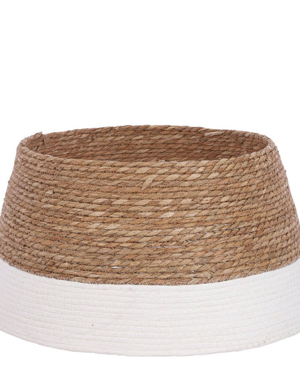 Kerstboomrok - H26 x Ø50 cm - Zeegras - Off-white kerst 2025