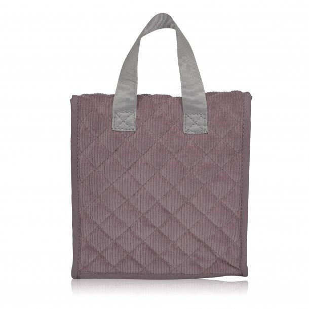 Poppen Eetsetje corduroy lila