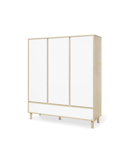 Startset 'Flow' breed groot3 delen: ledikant, brede commode, grote kledingkast