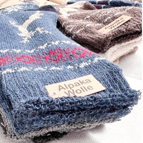 green-goose Alpaca Herensokken- 2 Paar - 100% - heren