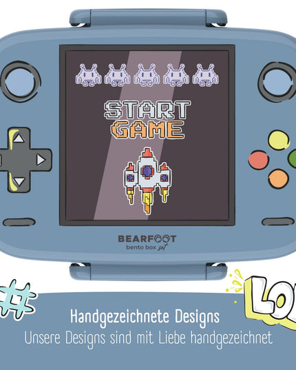 Lunchbox für Kinder mit Fächern, leicht und auslaufsicher - Spiel