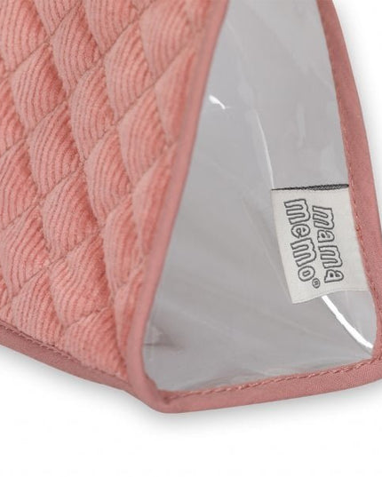 Poppen Eetsetje corduroy roze