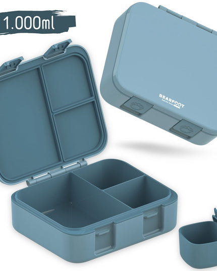 Tray with compartments, light and leak - Blue - blue