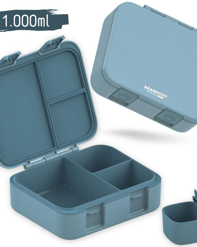 Tray with compartments, light and leak - Blue - blue