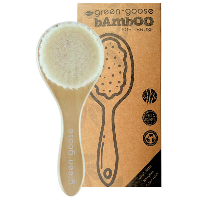 green-goose Baby Bamboe Haarborstel babyverzorging