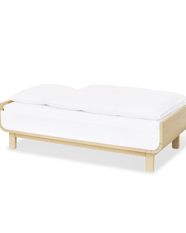 Startset 'Round' breed 2 onderdelen: ledikant, brede commode