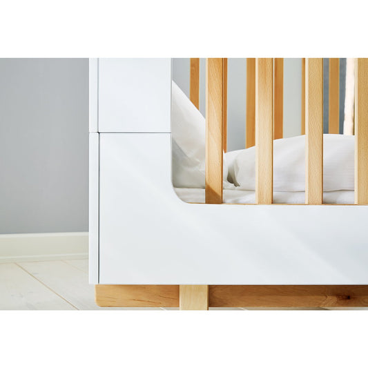 Startset 'Boks' extra breed groot3 delen: ledikant, extra brede commode, grote kledingkast