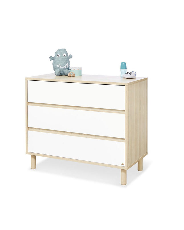 Startset 'Flow' breed
2 delen: ledikant, brede commode
