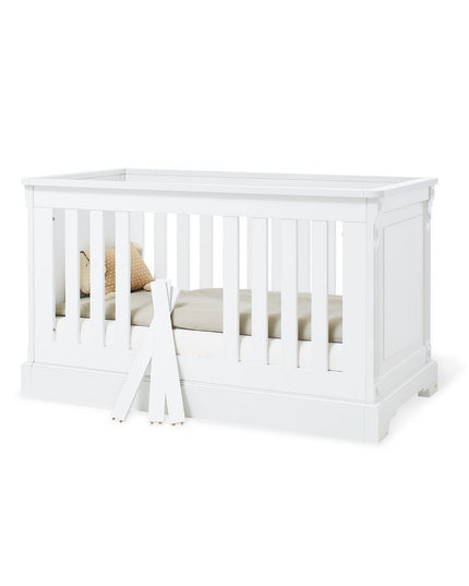 Startset 'Emilia' breed, incl. wandplank4 delen: ledikant, brede commode, 2-deurs kledingkast, wandplank