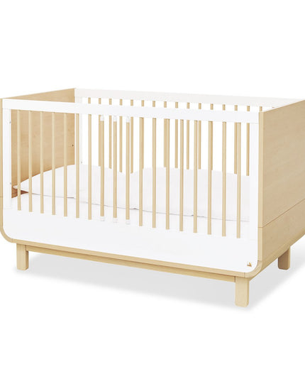 Startset 'Round' breed 2 onderdelen: ledikant, brede commode