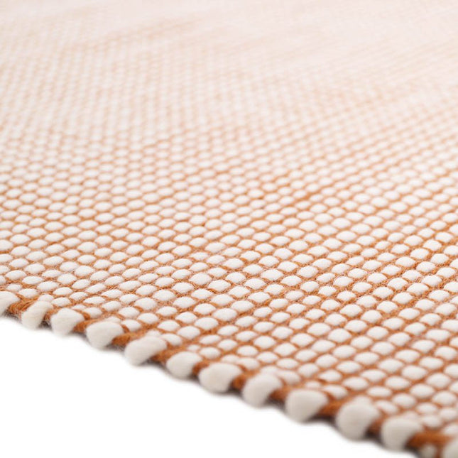 Bergen Caramel M – Eigentijds Wollen Vloerkleed 140x200 cm