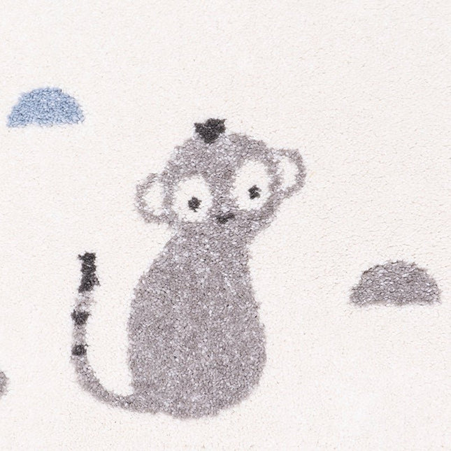 Little Wild Monkey Honey M – Avontuur en comfort voor de kinderkamer vloerkleed