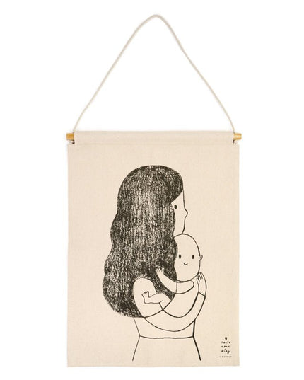 Abrace – Kinderwanddecoratie van Marta Abad Blay - Wanddecoratie