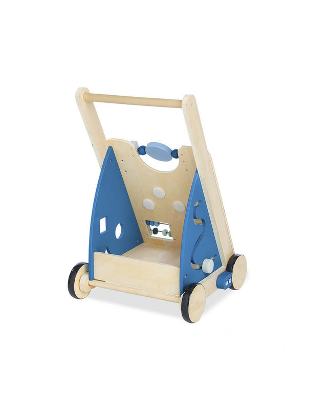 Activiteitenwandelaar 'Titus', blauw babywalker