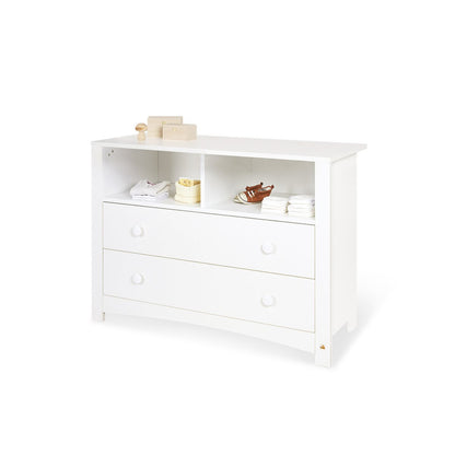 Startset 'Florentina' extra breed groot3 delen: ledikant, extra brede commode, grote kledingkast