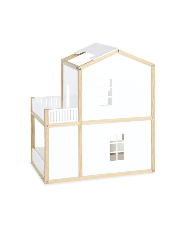 Poppenhuis 'Ida', wit