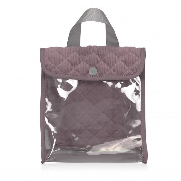 Poppen Eetsetje corduroy lila