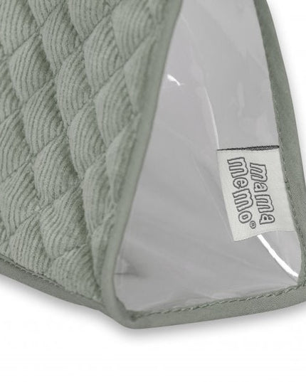 Poppen Eetsetje corduroy mint