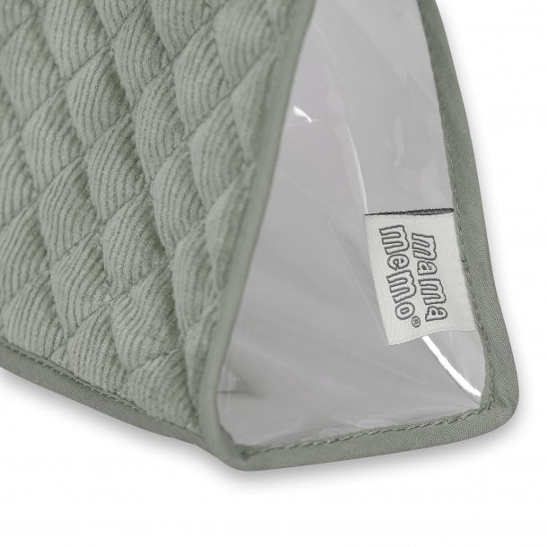 Poppen Eetsetje corduroy mint