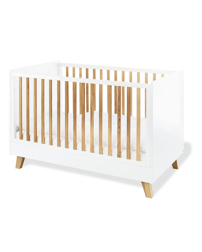 Startset 'Pan' extra breed
2 delen: ledikant, extra brede commode