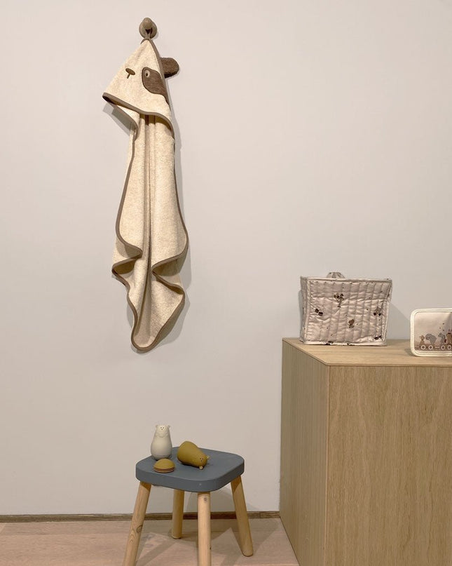Aki baby towel with hood