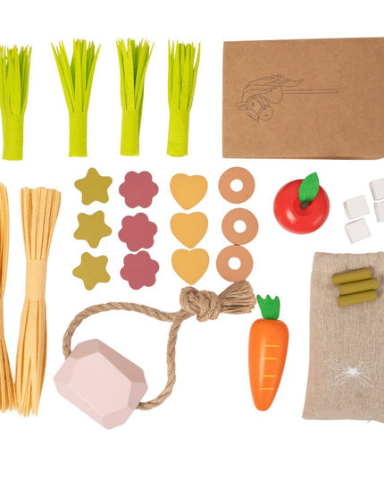 Stokpaard voederset Deluxe - Hobbyhorsing