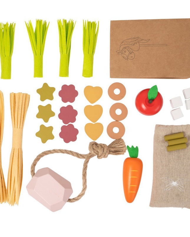 Stokpaard voederset Deluxe - Hobbyhorsing