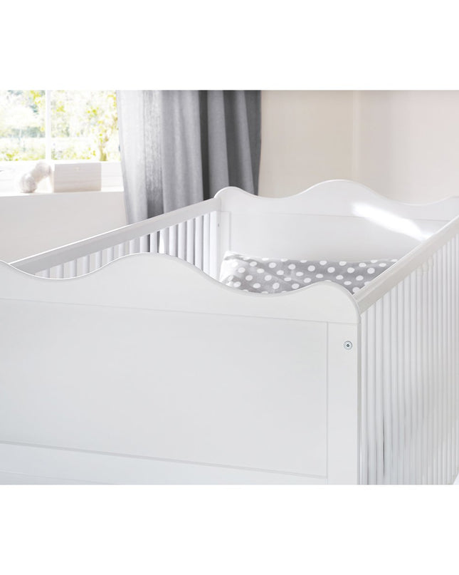 Startset 'Florentina' extra breed
2 delen: ledikant, extra brede commode