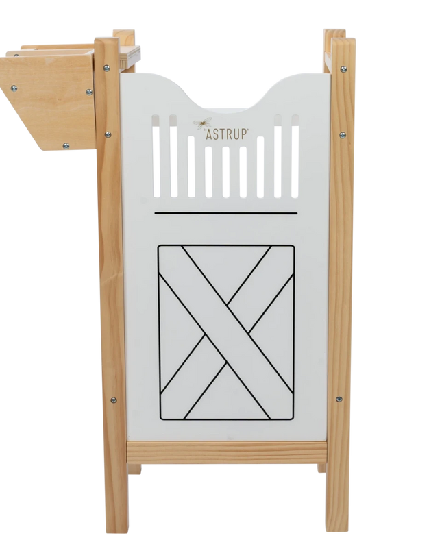 Paardenbox voor 2 Stokpaarden -Hobbyhorsing