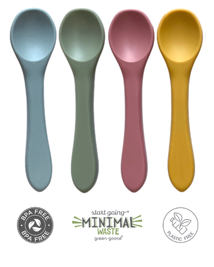 green-goose Baby Spoon Set - 4 Pieces