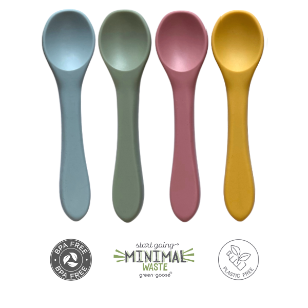 green-goose Baby Spoon Set - 4 Pieces