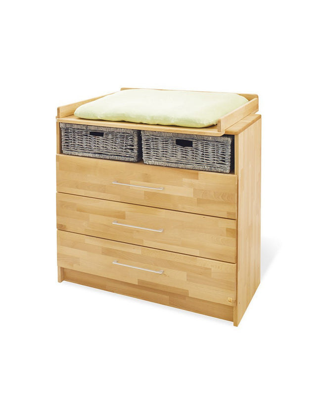 Startset 'Natura' breed
2 delen: ledikant, brede commode