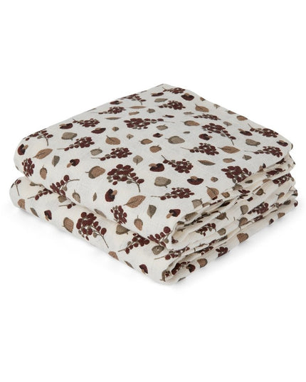 Bao mousselinedoek 2-pack met print  hydrofiele doeken