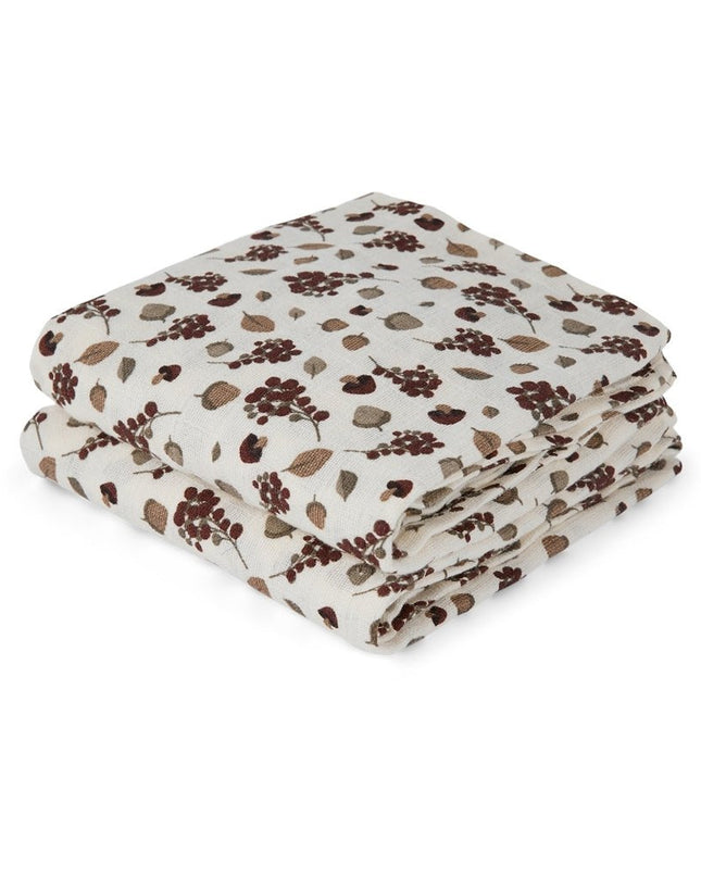 Bao mousselinedoek 2-pack met print  hydrofiele doeken