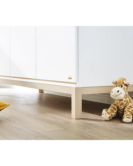 Startset 'Light' breed groot3 delen: ledikant, brede commode, grote kledingkast