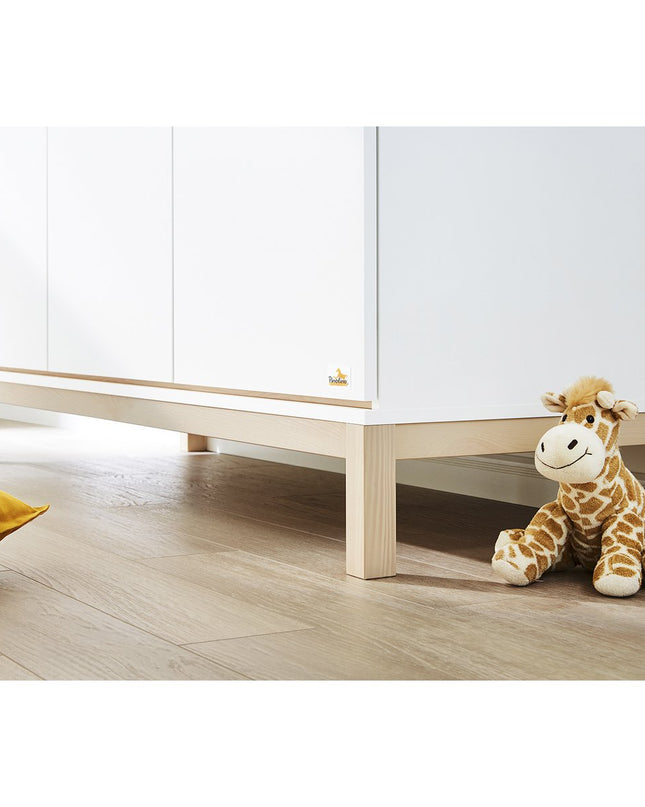 Startset 'Light' breed groot3 delen: ledikant, brede commode, grote kledingkast