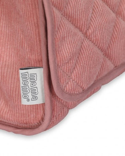 Poppen Verzorgingstas corduroy roze