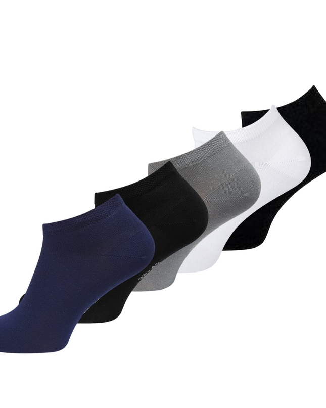 green-goose Bamboe Sneakersokken - 5 Paar - Maat 37-43 - 85% Bamboe - unisex