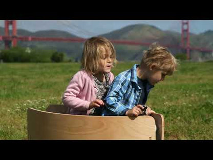 Kinderfeets houten balansbord / balance board kinderen - Rose