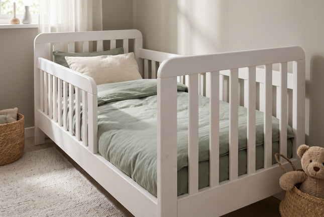 YappyTerra 160x80cm Peuterbed, Wit