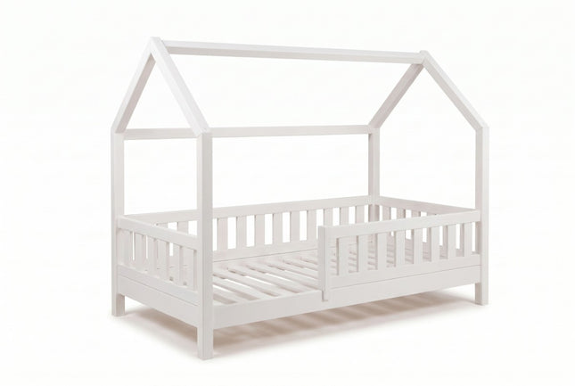 YappyTrygg huisbed peuterbed 160-80cm, Wit