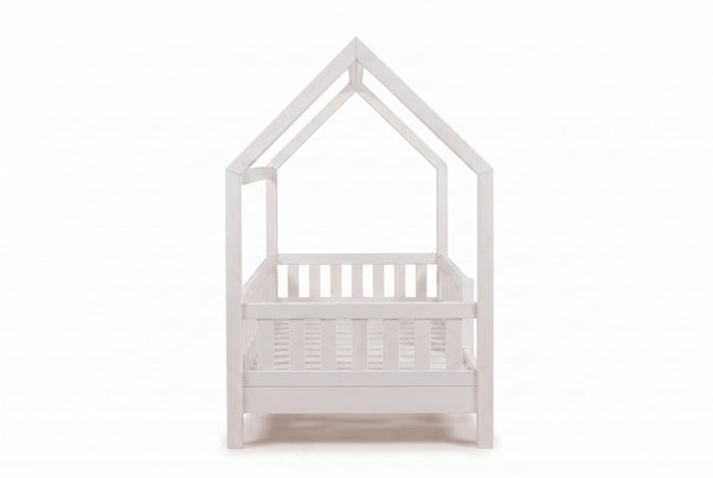 YappyTrygg huisbed peuterbed 160-80cm, Wit